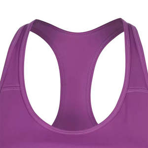 Soutien-gorge de sport uni, séchage rapide, extensible dans les quatre sens, léger, respirant, vêtements de sport de yoga actifs - Product Image 3