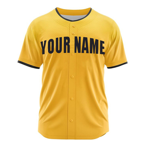 2025 Compre la camiseta de béisbol personalizable Popular Jersey con logotipo personalizado Camiseta de béisbol con tarifa de venta al por mayor personalizada - Product Image 2