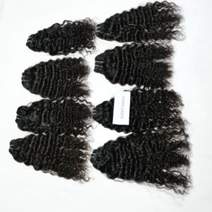 ผมแท้ธรรมชาติ 100% จากกัมพูชา แบบไม่ผ่านกระบวนการ  แบบตรง  แบบอินเดียเรมี่  แบบเป็นมัด  พร้อมทรงลอนน้ำ  สำหรับต่อผม - Product Image 1