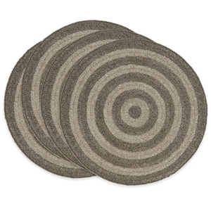 DISEÑADOR MUY ATRACTIVO DECORACIÓN DEL HOGAR NUEVO ESTILO FORMA REDONDA CON CUENTAS A MANO MESA BORDADA A MANO-FABRICANTE DE DISEÑO DE ESTERAS - Product Image 2