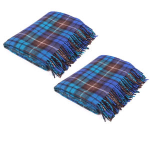 Tartan Yoga gland laine mexicaine couverture Jacquard Style literie pour lit voyage à bas prix - Product Image 3