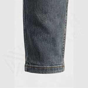 Jeans pour hommes en stock, style urbain populaire, cinq poches, denim décontracté, pantalon grande taille, vente en gros, couleur personnalisée, design personnalisé, pantalon - Product Image 6