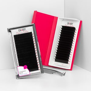 CharmLash Lash Plateaux En Gros Cachemire Cachemire Extensions De Cils Noir Mat Cils Plateaux Extensions Livraison Rapide Sans cruauté - Product Image 1