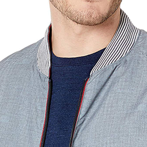 Chaqueta para hombre, chaqueta de hombre, ropa al por mayor, chaquetas Mensb personalizadas, chaqueta informal Lisa a prueba de viento, abrigos para hombres, fábrica OEM - Product Image 2