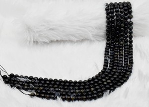 Cuentas Redondas de Obsidiana Dorada Natural de 8mm, de Alta Calidad, para Sanación, las Más Vendidas, Piedras Preciosas Puras a Precio de Mayoreo - Product Image 3