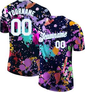 2025 Camiseta de béisbol personalizada para hombre, uniforme deportivo atlético de poliéster sublimado del proveedor OEM, ropa de equipo impresa en todo el mundo - Product Image 1