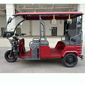 Mototaxi Eléctrico de 3 Ruedas de 1200W, >60V, 58Ah, con Carrocería Abierta, 2 Asientos, Certificado EEC, 400kg, en India - Product Image 6
