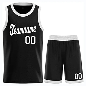Uniforme de basket-ball décontracté d'été pour hommes, shorts imprimés, vêtements d'entraînement, ensemble de musculation respirant, logo, uniforme de course à pied imprimé - Product Image 4