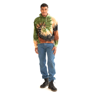 Pull à capuche tie-dye personnalisé pour homme, nouveau design, 100% coton, sweat-shirt en molleton décontracté, sweat-shirt d'hiver de haute qualité - Product Image 2