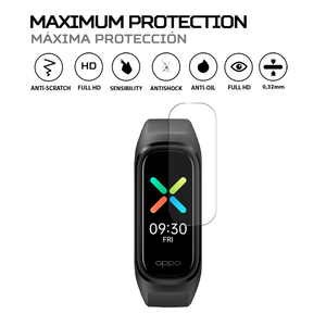 ฟิล์มกันรอยหน้าจอสมาร์ทวอทช์ ANTISHOCK สำหรับ Oppo Band คุณสมบัติเด่น ป้องกันการกระแทก - Product Image 2