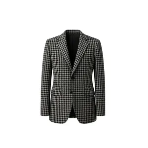 เสื้อเบลเซอร์ลายฮาวด์ทูธทันสมัยพร้อมสัมผัสแห่งความมีสไตล์ - Product Image 1
