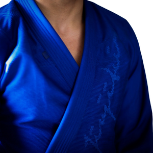 Kimono de Jiu-Jitsu brésilien bleu royal 450 g/m², tissage perlé, veste légère, uniforme d'entraînement de compétition - Product Image 3