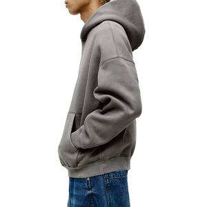 Sudaderas con Capucha Lisas Unisex Extra Grandes Personalizadas con MOQ Bajo, Sudaderas de Forro Polar al por Mayor, Ropa Urbana, Fabricante Personalizado de Marca Privada - Product Image 4