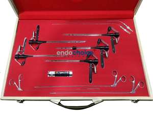 Ensemble d'œsophagoscopie rigide stérilisable et réutilisable, instruments chirurgicaux ORL en acier inoxydable allemand - Product Image 5