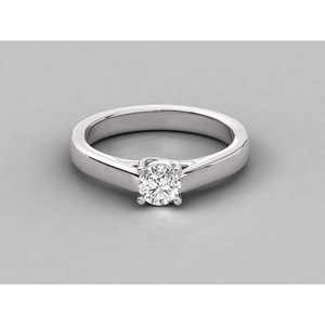 Anillo de Diamante Solitario Brillante en Oro de 14K - Product Image 6