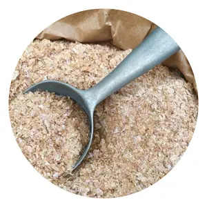 Hit bran from wheat grain is used as a feed additive for farm animals and birds