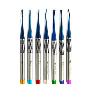 เครื่องมือทันตกรรมใช้ซ้ำได้7ชิ้นวัสดุเหล็กโลหะพลาสติกทนทานวัสดุเหล็กเหล็กได้รับการรับรอง CE คลาส - Product Image 1