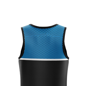 Top Trending Custom Men's Singlets Material transpirable con diseño informal sin mangas Nueva llegada Sublimation Print Singlets - Product Image 4