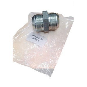 3176663300 3176 6633 00 Raccord hydraulique fileté en acier robuste, pièce de rechange OEM pour Atlas Copco - Product Image 1