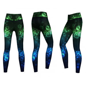Mallas estampadas completas de Yoga para mujer, pantalones de entrenamiento de compresión sin costuras para gimnasio, correr, entrenamiento físico y ropa deportiva - Product Image 1