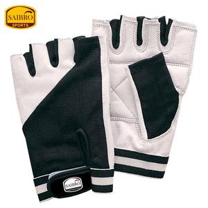 ถุงมือหนังครึ่งนิ้วทำจากนีโอพรีนสำหรับออกกำลังกายในบ้านยิมการแข่งขันยกน้ำหนัก - Product Image 2