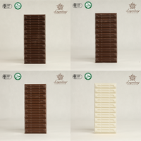 Boîte à chocolat foncée toute petite, 20 pièces, fabriquée au vietnam, haute qualité, pour cadeau et relaxation, travailler à la maison