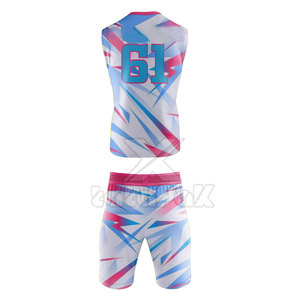 Tenue de Match Compétitif Conçue pour le Jeu d'Équipe 7v7 – Uniforme Respirant en Polyester Écologique avec Options Personnalisables - Product Image 3