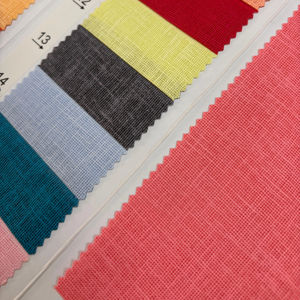 Micon 58 <b>Cotton</b> <b>Linen</b> <b>Fabric</b> Starch Finish Plain Woven Textile for Premium Shirts also now in Budgeted price range - Product Image 1