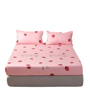 SP95 sprei motif 3 buah, seprai pernikahan ukuran Single Queen King