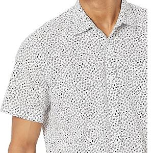 Polyester Cotton Shirt Sublimation Blanks With Logo Custom Printed Design Graphic Allover Print Slim Fit - Product Image 5