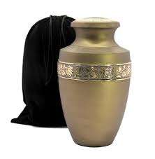 Urnes de crémation pour adultes Urne de crémation en laiton Design drapeau américain avec urnes de crémation pour adultes de couleur bleu rouge et blanc - Product Image 2