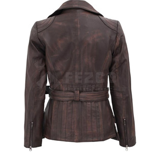 New Arrival Customized <b>Genuine</b> <b>Leather</b> <b>Jackets</b> In Bulk Quantity Made In Pakistan Women <b>Jacket</b> - Product Image 2