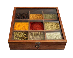 Ensemble de boîtes à épices en bois de haute qualité avec un style unique, comprenant une cuillère, des outils à épices, cuisine, hôtel, restaurant, approvisionnement direct en usine - Product Image 4