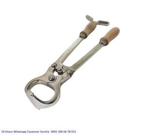 Nuevos instrumentos de alta calidad Burdizzo Castrator Emasculator Forceps con mango de madera 30cm de Pakistán - Product Image 2