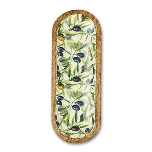 Plateau de service décoratif en bois de manguier avec plateau de service vintage, plateau de service naturel, plateau de service disponible au prix le plus bas - Product Image 1