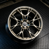 Jantes en alliage d'aluminium forgé sur mesure JWYC, chromées, 25 mm, 16-26 pouces, nouvelles pièces légères pour Mercedes, pour Corvette