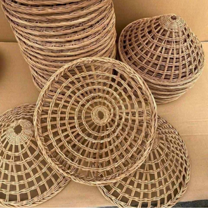 Handmade Vietnamese Bamboo <b>Basket</b> Tray for Fruit <b>Display</b> - Product Image 4