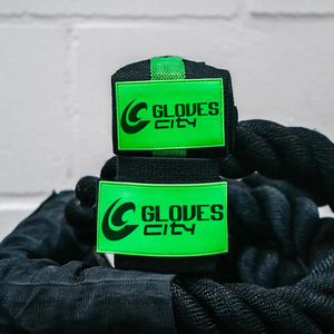 Gloves City Logo Gym Fitness Wrist Support Adjustable Heavy Lifting Breathable Wrist Wraps for Weight Lifting - Product Image 2
