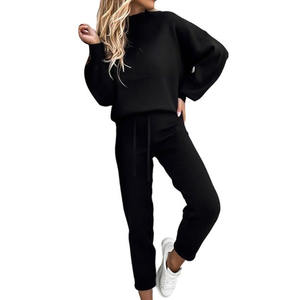 Chándal personalizado de algodón 100% para mujer, chándal OEM con logotipo personalizado de cantidad para mujer de alta calidad para niñas, moda - Product Image 1