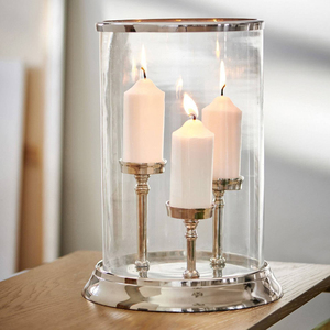 Design de luxe décoratif pour la maison en aluminium 3 bougeoirs porte-verre pour centres de table de mariage vente chaude moderne - Product Image 3