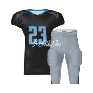 Conjunto de Uniforme de Fútbol Americano Juvenil, Jersey y Pantalones de Tela Suave y Transpirable, Ideal para Entrenamiento - Product Image 1