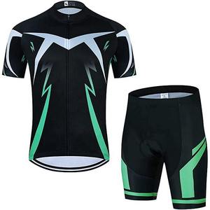 Venta al por mayor súper ligero transpirable de secado rápido para hombre ciclismo Jersey conjuntos de bicicleta de carretera Baberos Kits trajes hombres bolsa verano XXL - Product Image 1