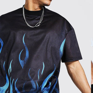 Ensemble de haute qualité pour hommes Streetwear survêtement décontracté hommes à manches courtes impression T-Shirt Shorts ensembles de 2 pièces - Product Image 5