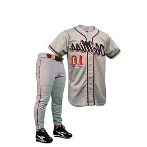 Ensemble de maillots de baseball unisexes personnalisés, respirants, grandes tailles, avec blocs de couleur orange, impression par sublimation, séchage rapide, manches courtes, pour tous - Product Image 6
