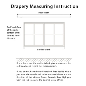 Chất lượng cao mờ vả<span class=keywords><strong>i</strong></span> tuyn rèm cửa cho phòng khách và phòng ngủ cao cấp Rèm Cửa & valances - Product Image 5