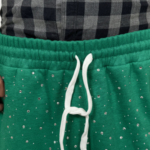 100% Cotton <b>Men</b> Summer Acid Wash <b>Shorts</b> Customizable High Street Vintage Casual French Terry Rhinestone <b>Fleece</b> <b>Men</b> <b>Shorts</b> - Product Image 6