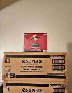 Carrying on His Will OP-13 English Booster Box Factory SEALED Eco-Friendly Silicone Case Made in US - Product Image 1