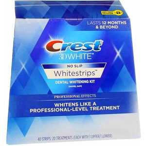 For White <b>Strips</b> with Light Blue Light 10 Pouches Per Box 20 <b>Strips</b> Multi-Purpose Teeth Whitening Accessory for Home Use - Product Image 5