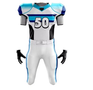 El último diseño, la mejor calidad, uniforme de fútbol americano, alta calidad, transpirable, tendencia superior con mangas cortas, precio al por mayor - Product Image 1