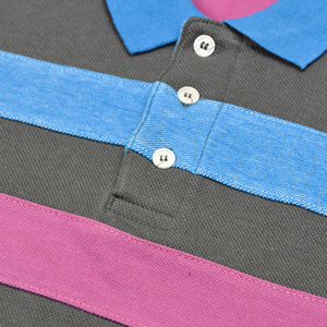 Nouveau design populaire Logo personnalisé fabriqué en coton brodé de haute qualité Polo de golf de couleur unie - Product Image 4
